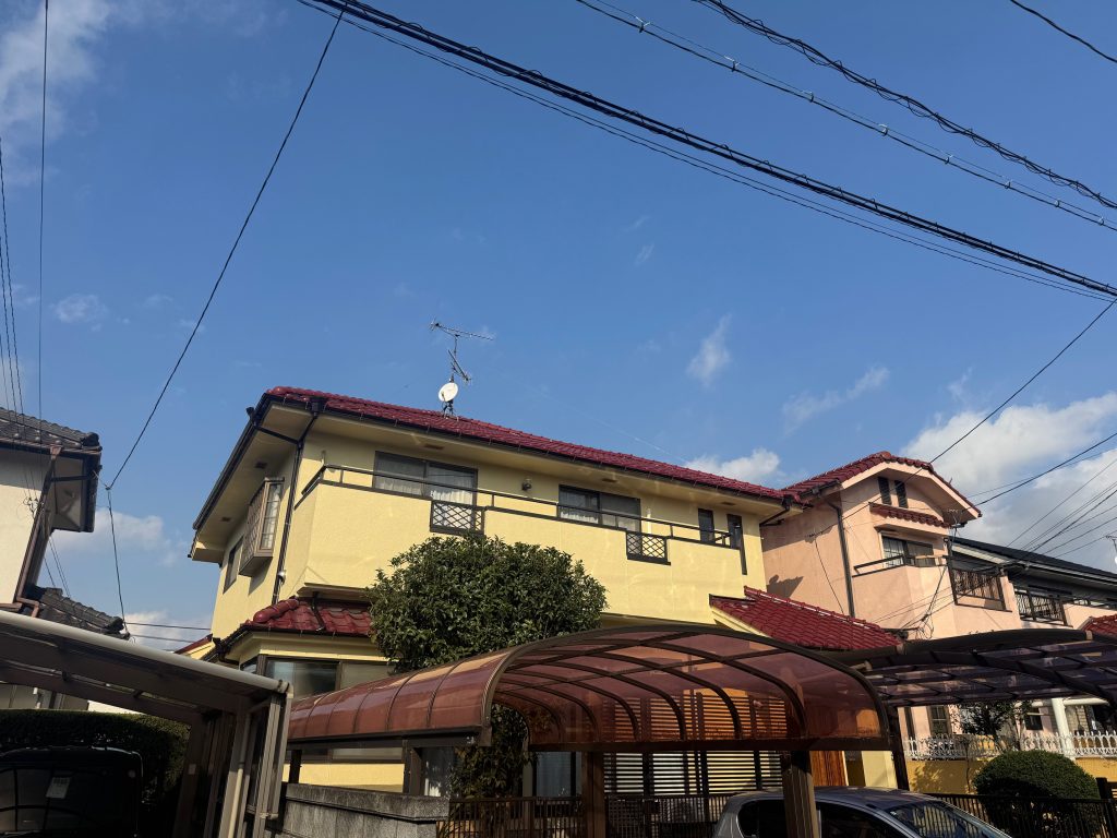 福山市引野町住宅外壁他塗装替工事