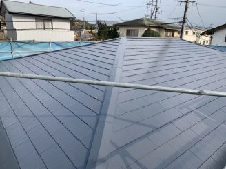 H31年1月31日　更新！　岡山県勝田郡　屋根塗装工事　