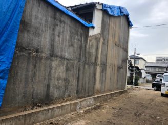 令和元年11月18日　福山市道三町　外壁改修工事調査