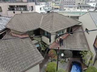令和2年1月22日　福山市丸之内町　屋根葺き替え・外壁塗装　診断