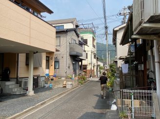 令和2年9月15日　福山市鞆町　屋根・外壁塗装工事調査