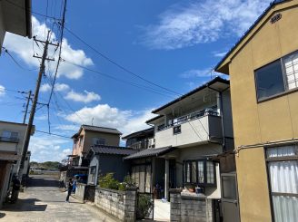 令和2年9月15日　福山市神辺町　外壁塗装替工事調査