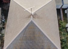 令和3年11月11日　福山市平成台　屋根ドロ－ン空撮・調査・外壁調査