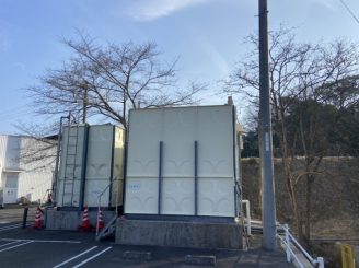 令和4年2月1日 更新！　岡山県浅口市　受水槽塗装